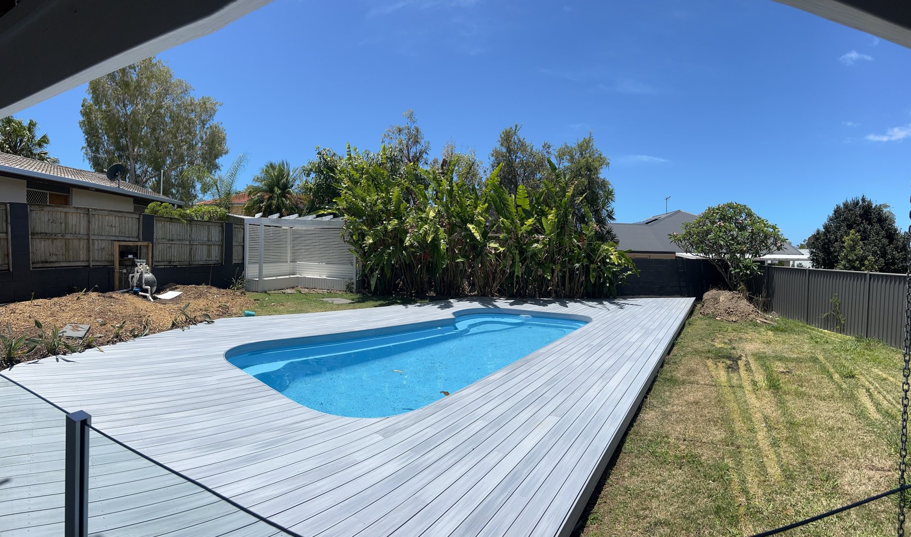 Composite pool surround deck