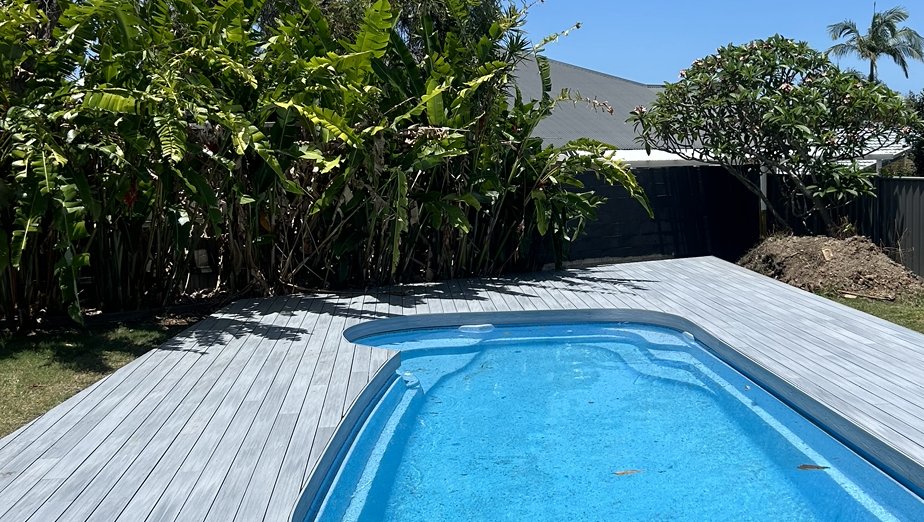 Composite pool deck